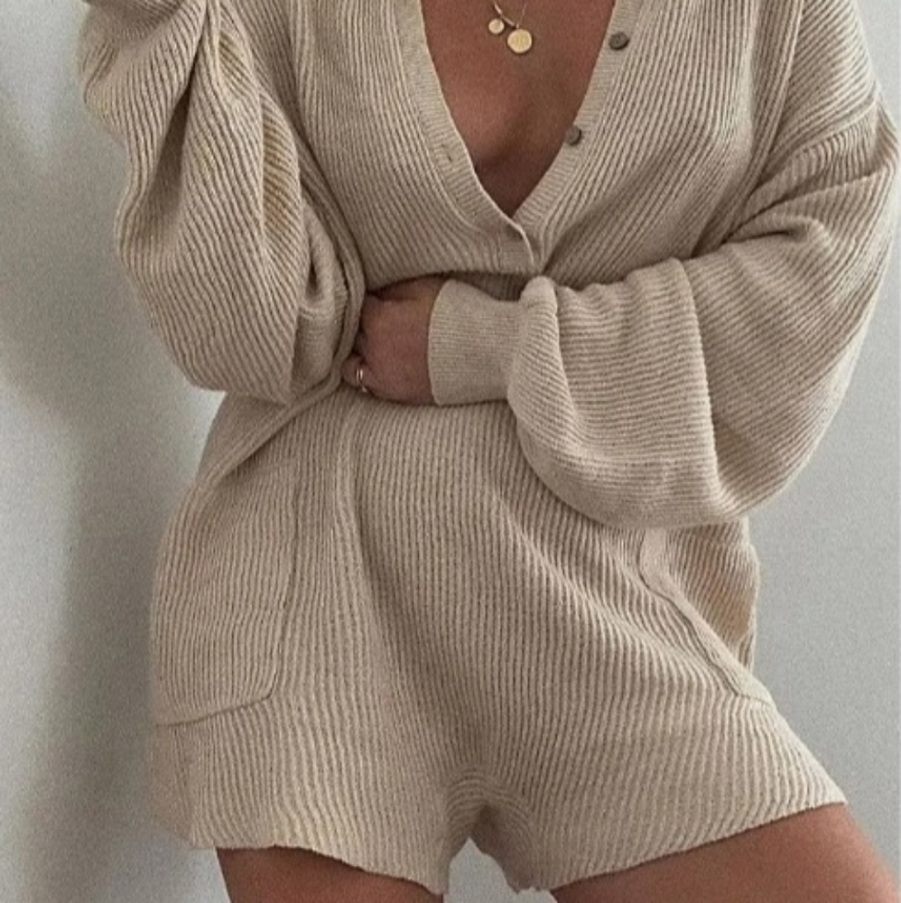 Free People Picnic Sweater Romper